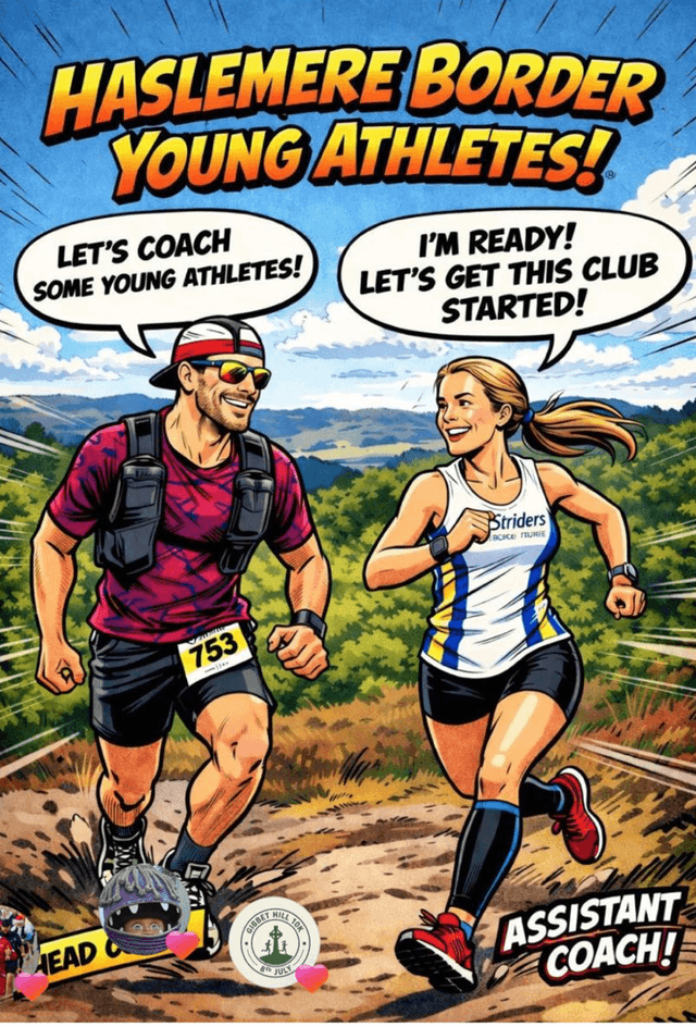 Haslemere Border Young Athletes - click to enlarge